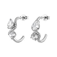 Earrings Brosway Woman FANCY - INFINITE WHITE in Silver Cubic Zirconia FIW185